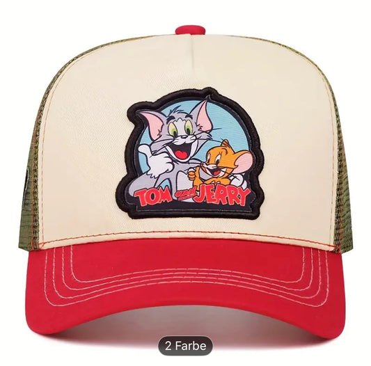 Cap Tom & Jerry Classic™ – Red Visor Edition