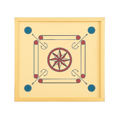 ExtraSmooth™ – Holz Carrom Board – 24-Zoll-Edition (60 × 60 cm)