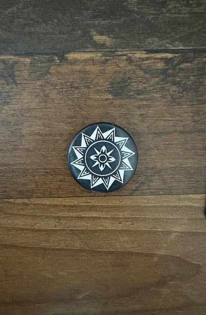 SkySmooth™ Glas-Carrom-Board – Komplett-Set 30-Zoll-Edition (74 × 74 cm)