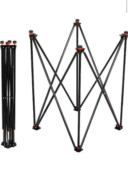 SkySmooth™ Glas-Carrom-Board – Komplett-Set 30-Zoll-Edition (74 × 74 cm)